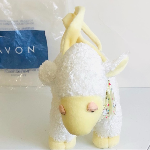 Avon Vintage Plush Lamb Bag - Picture 4 of 12
